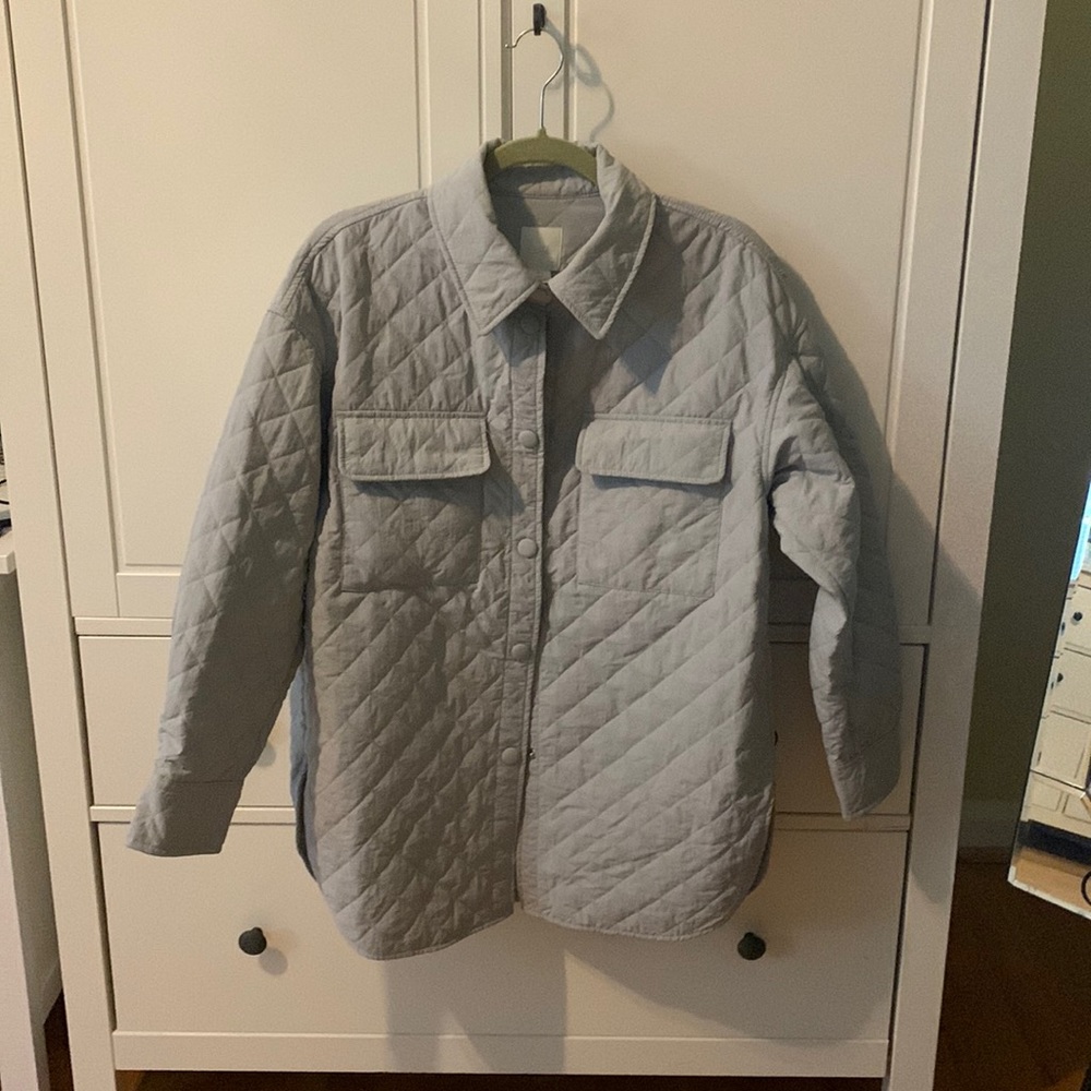 HM quilted shacket